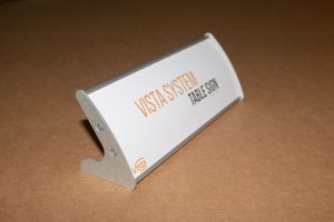 Table sign-Boomerango-style-Vista-V80